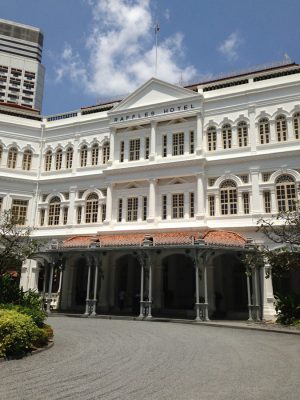 Raffles Hotel Singapore building facade