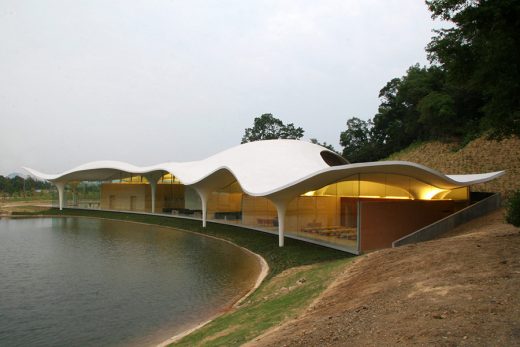 Meiso no Mori Municipal Funeral Hall by Toyo Ito Architect