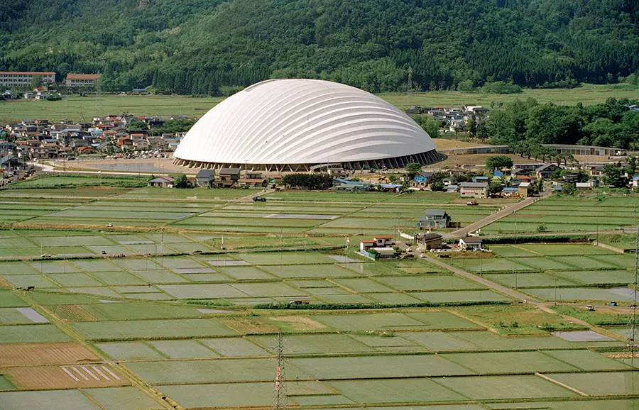 Dome in Odate, Japan architecture in Akita by Toyo Ito
