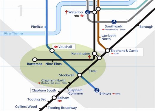 Battersea Tube Station London Northern Line Extension