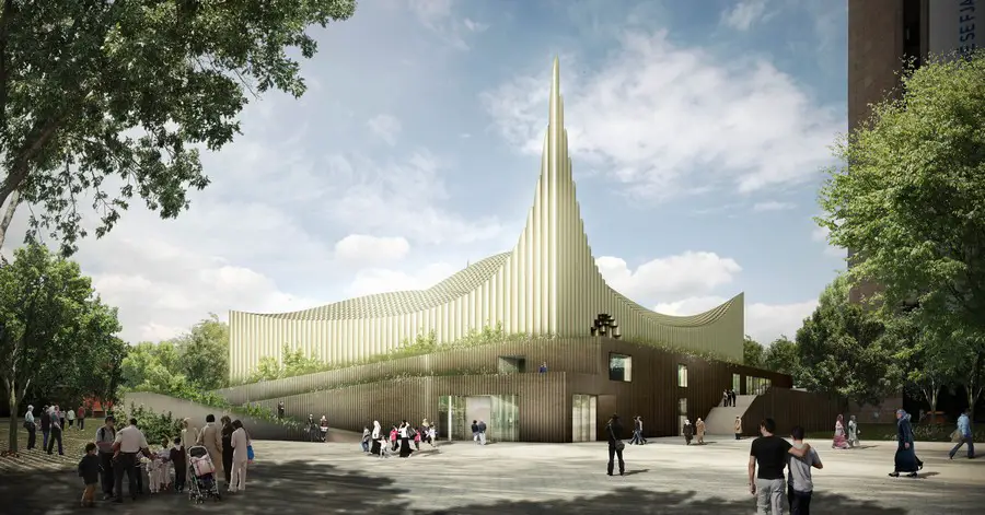 Central Mosque of Pristina Kosovo design by Taller 301 Architects