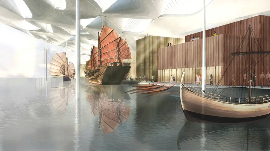 National Maritime Museum in Tianjin design entry