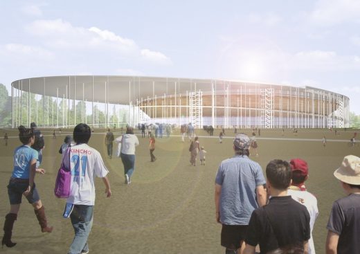 New Tokyo National Stadium building design