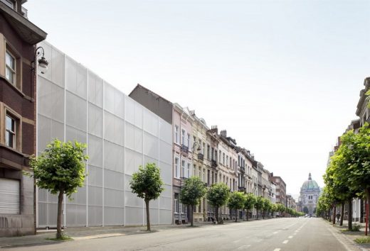 Schaarbeek Sports Hall Belgium building design