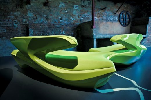 Zephyr Sofa Zaha Hadid Furniture