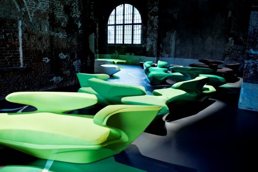 Zephyr Sofa by Zaha Hadid Architect