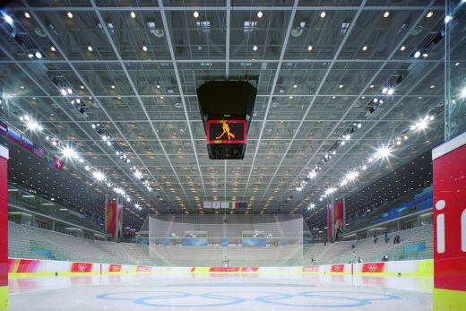 Turin Ice Hockey Stadium Italy by Andrea Maffei Architects