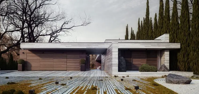 Horizontal House Konstancin, Polish Residence