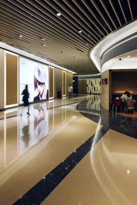 Marina Bay Financial Center Singapore interior lighting design