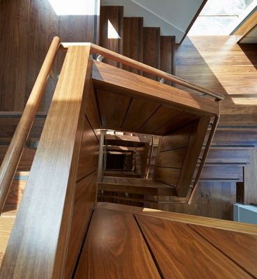 St Antony's College Oxford Building interior stairs