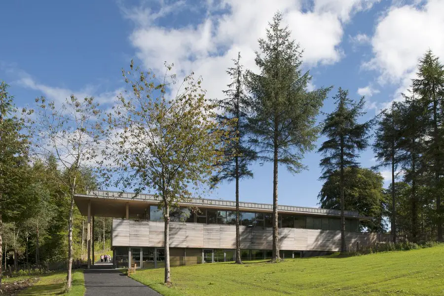 Abbotsford House Visitor Centre Melrose building