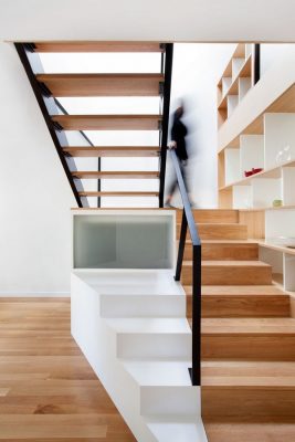 Chambord Residence, Quebec stairs interior design