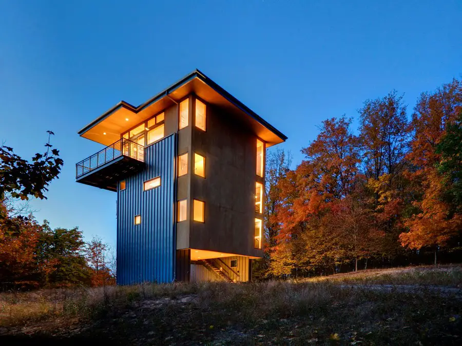 Glen Lake Tower Michigan Residence