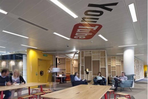 Google interior London office PENSON design