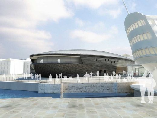 Mary Rose Museum Portsmouth building design