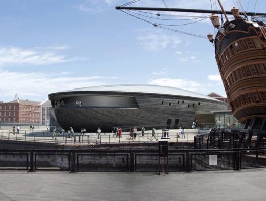 Mary Rose Museum Portsmouth building design