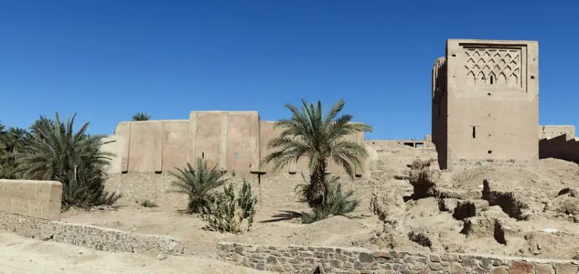 Preservation of Oasis Sites Morocco