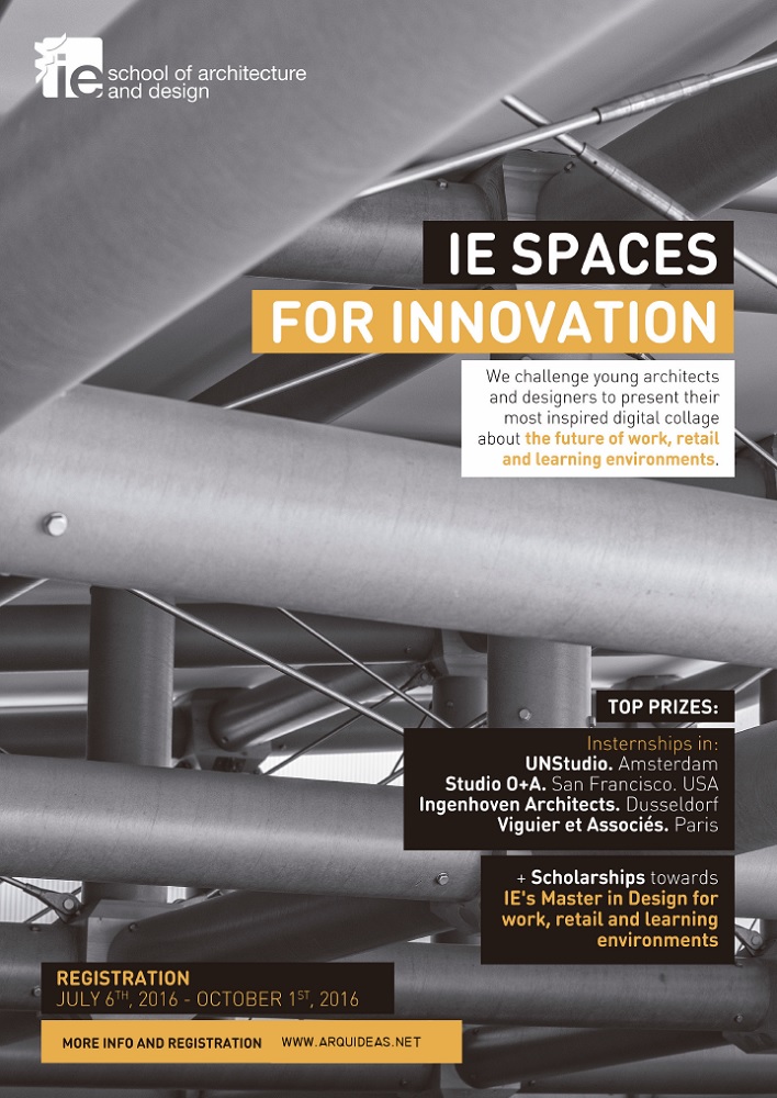 IE SPACES FOR INNOVATION PRIZE 2016