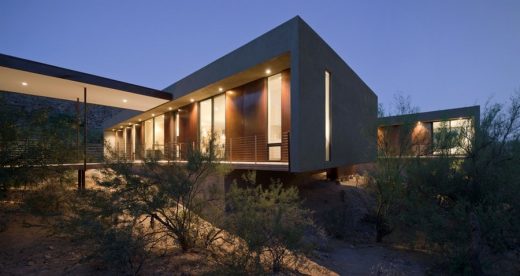Levin Residence at Dove Mountain in Marana, Arizona