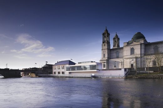 Luan Gallery Athlone Culture building on the river