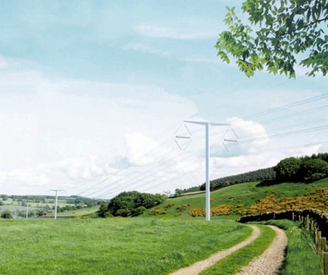 Pylon for the FutureDesign UK, British Electricity Infrastructure