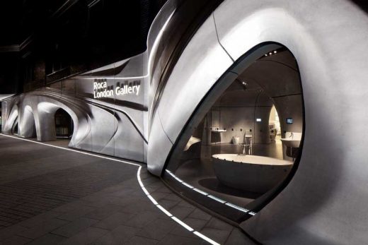Roca London Gallery Zaha Hadid design