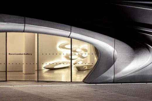 Roca London Gallery Zaha Hadid design