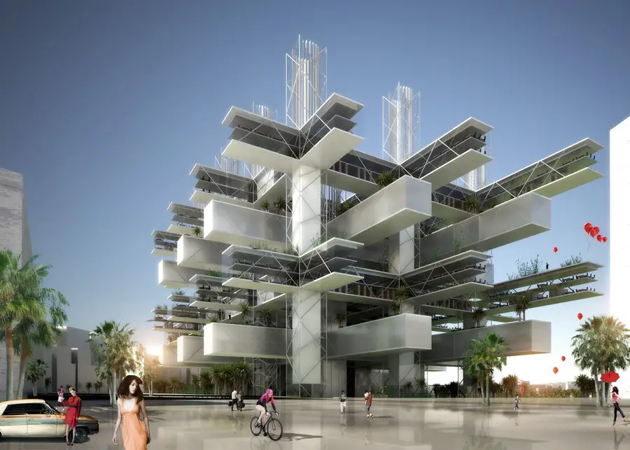 Taichung City Cultural Center Competition Entry by Sane Architecture