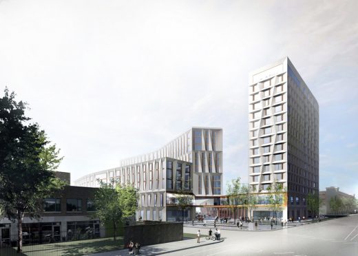 University of Chicago New Residence Hall building design