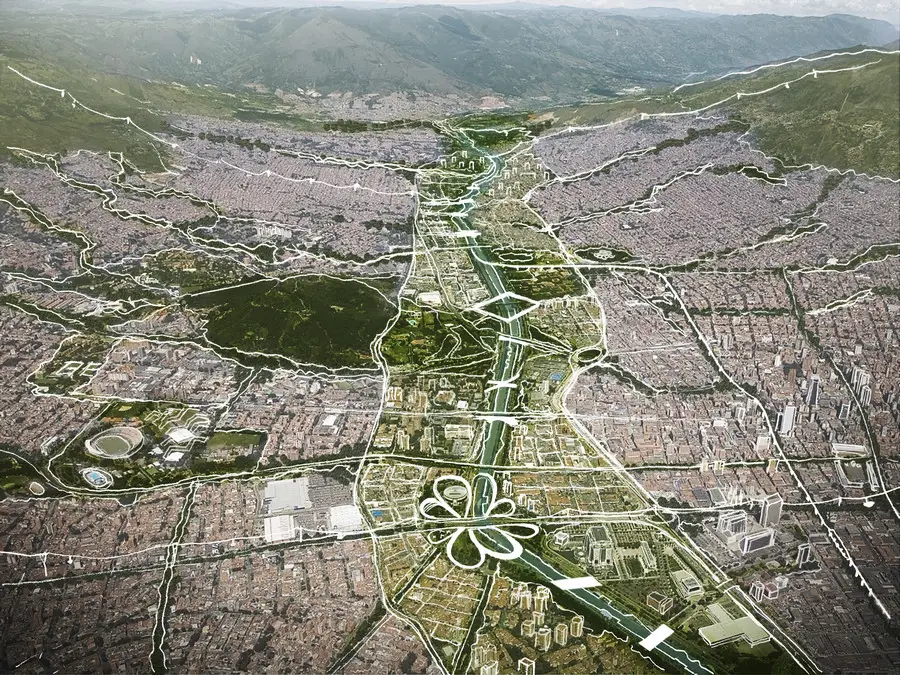 Medellin Riverfront Design Colombia