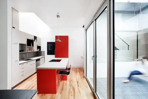 Residence on St-Christophe Montréal house interior