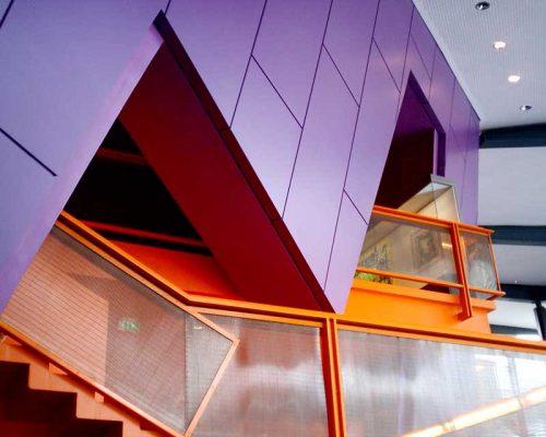 The Lowry in Salford building stairs