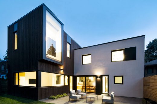 Connaught Residence Montréal Residential Property design by NatureHumaine Architects