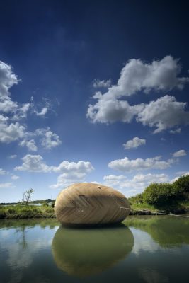 The Exbury Egg building pod England