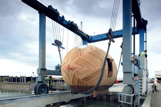 The Exbury Egg building pod England