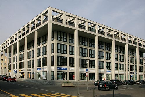 Stadthof von Sursee building design by Luigi Snozzi
