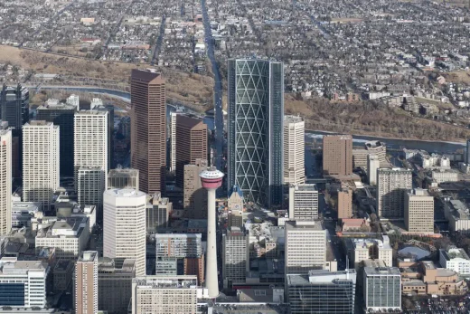 The Bow Calgary: Canadian tower building