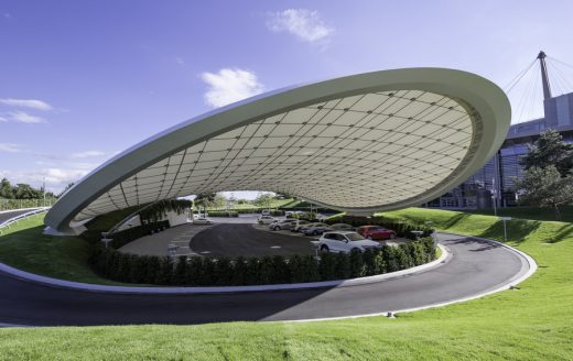 VW Autostadt Roof and Service Pavilion, Wolfsburg building