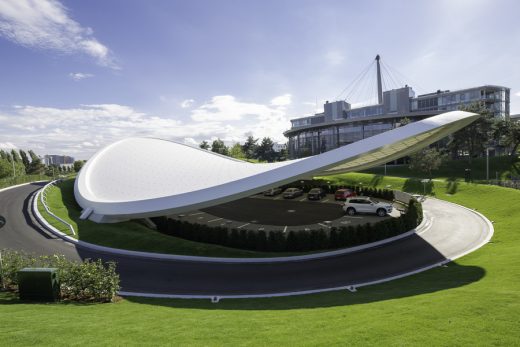VW Autostadt Roof and Service Pavilion, Wolfsburg building