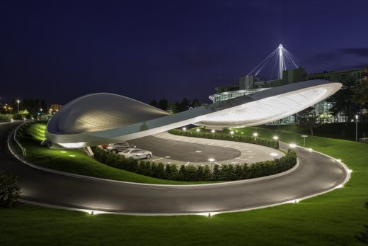 VW Autostadt Roof and Service Pavilion, Wolfsburg building