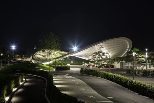 VW Autostadt Roof and Service Pavilion, Wolfsburg building