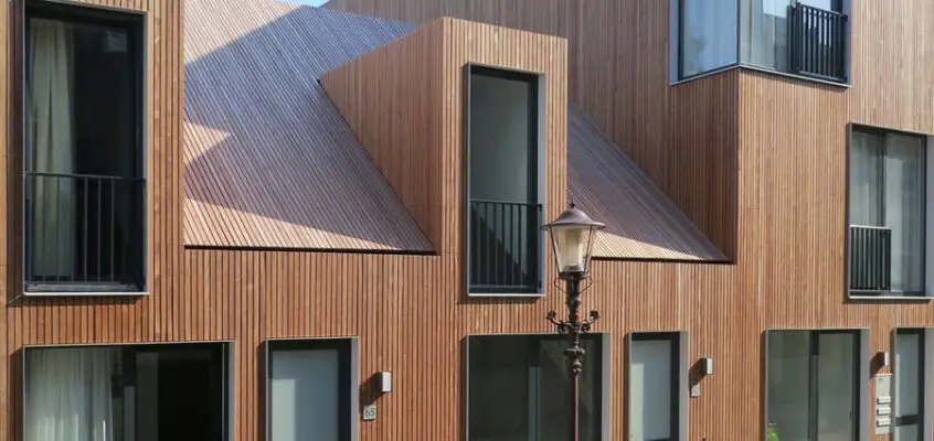 Wenslauerstraat Huizen Amsterdam: Wooden Houses
