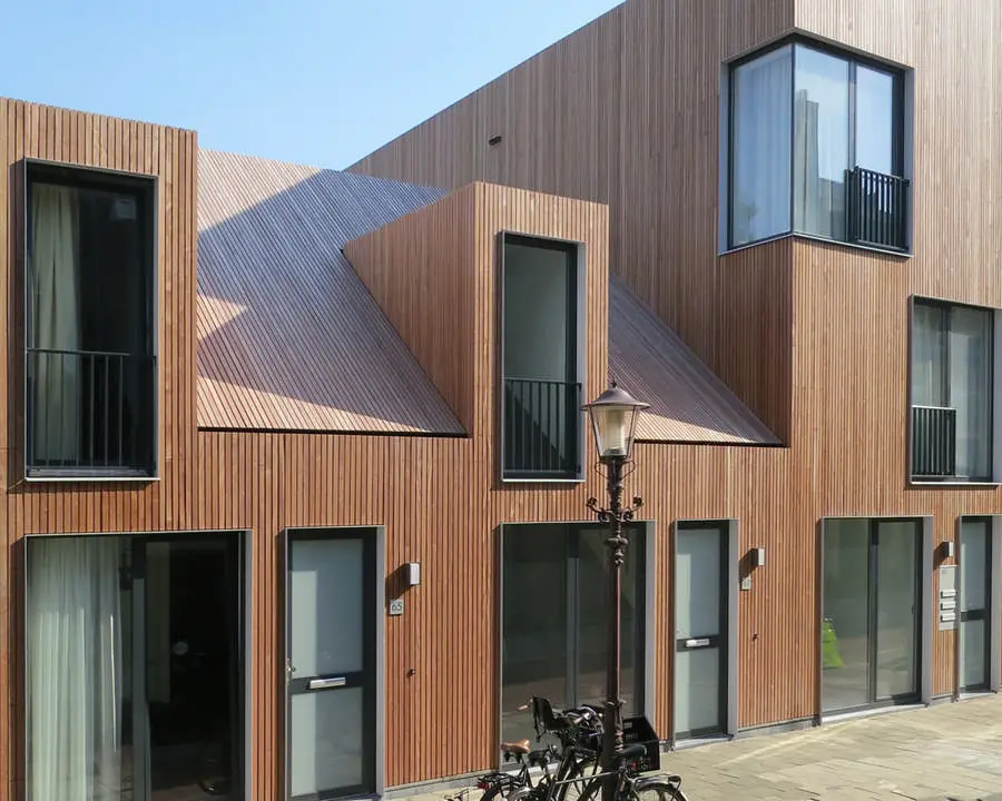 Wenslauerstraat Huizen Amsterdam: Dutch wooden houses