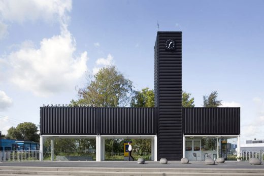 Barneveld Noord Train Station building Holland