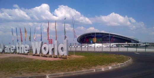 Kazan Stadium building Tatarstan Arena