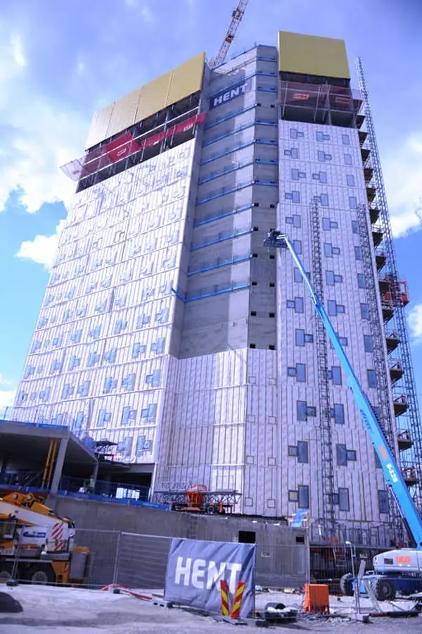 Tyvek FireCurb Breather Membrane Lerkendal Hotel