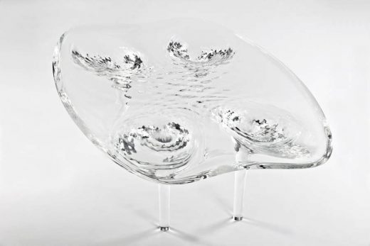 Liquid Glacial Table: Furniture by Zaha Hadid