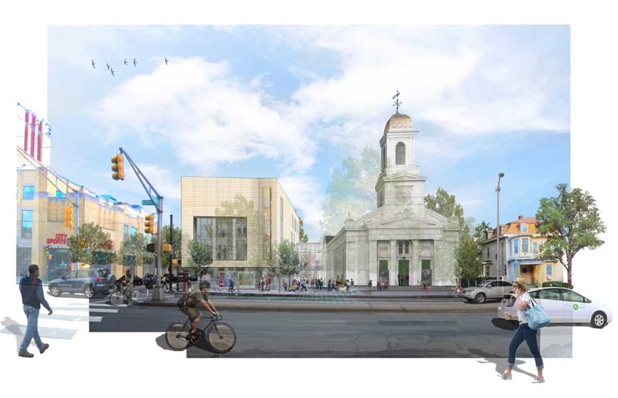 Lunder Arts Center Building: Porter Square