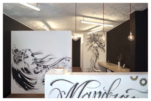 Mandragora Tattoo Studio Bilbao interior
