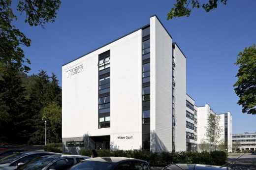 Willow Court Halls of Residence design by Lewis & Hickey Architects